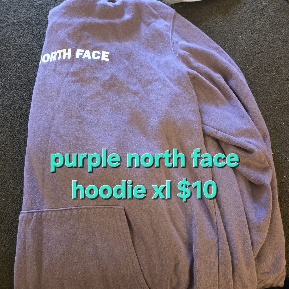 The North Face Purple Hoodie